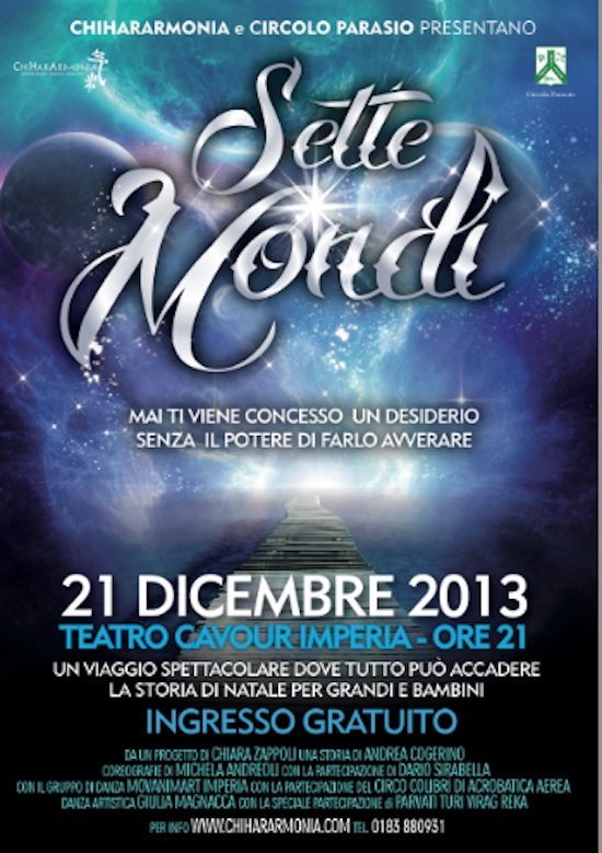 locandina spettacolo i sette mondi spettacolo sette mondi